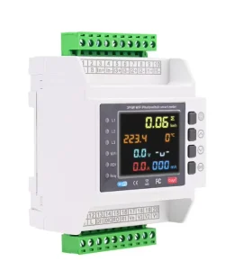 D52 6IN1 Din Rail Digital AC Monitor 110V-380V 100A Voltage Current Power Factor Active KWH Electric Energy Meter