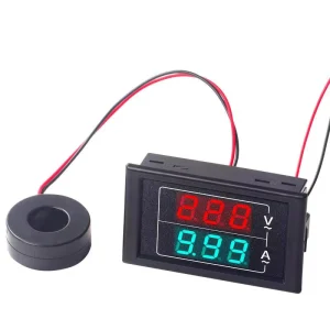 D85 Digital Voltmeter AC DC 60V to 500V 0 100A Digital Ammeter Voltmeter Voltage Panel Digital Meter