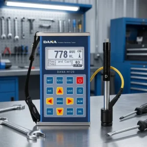 DANA H120 NDT Measuring Equipment Source Factory Portable Hardness Tester High Accuracy Leeb Tester USB2.0 ISO CE FCC Certified