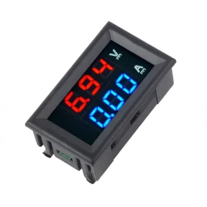 DC 0 100V LED Digital Display Meter Dual Display Voltage Current 1A 10A 50A 100A Voltmeter 0.56 Inch 0.28 Inch LED Displays