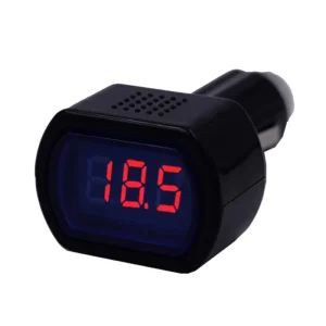 DC 12V 24V LED Display Cigarette Lighter Electric Voltage Meter Tester for Auto Car Battery Voltmeter Indicator