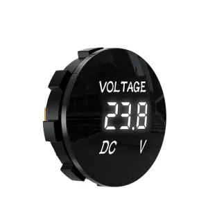 DC 12V Digital Voltmeter Waterproof ATV UTV Car Truck Motorcycle Boat Marine Battery Voltage Gauge