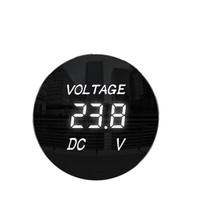 DC 5V 48V Digital Voltage Meter Real time Voltage Monitor With Color Numerical Voltage Display Waterproof Ammeter Amp Volt Meter