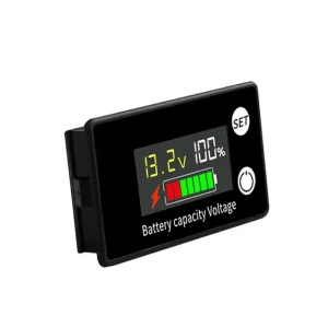 DC 8-100V Lithium LiFePO4 Lead-Acid Battery Voltmeter Capacity Indicator and Tester for Cars