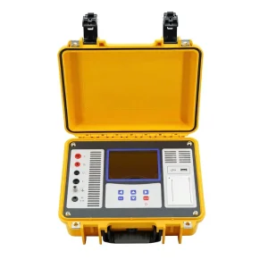 DC Resistance Tester Transformer Winding Resistance Meter 5.6 Inch Color LCD Portable Testing Instrument