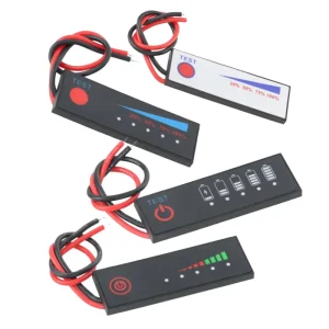 DC5-30V 2-8S Lithium, Lithium Iron and Lead-Acid Battery Charge Indicator Module