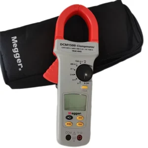 DCM1500 Clamp Meter DC and AC Current up to 1500 A 750 VAC and 1000 VDC 1500 TRMS Measuring Analytical Instrument