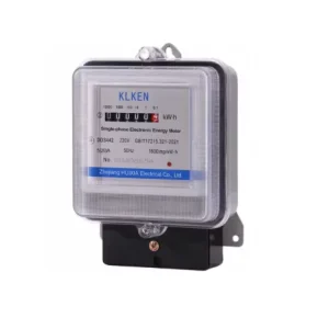 DDS High Precision Class 1.0 Single Phase Energy Meter 220V 20A 0-9999.9 kWh Digital Display Household Power Consumption