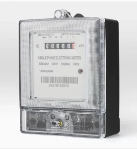 DDS Single Phase Electricity Meter Class 2.0 Accuracy Digital Display for Tenant Power Usage Tracking Management