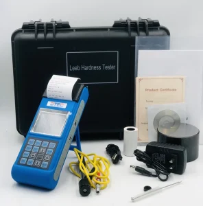 DH380 Leeb Hardness Tester with Built-in Printer, Software, CE ASTM, and 600-Group Data Storage