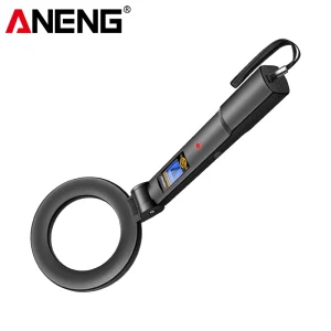 DM3005B Outdoor Detection Scanner Foldable Security Checker Handheld Gold Finder Digger Industrial Metal Detector Plastic