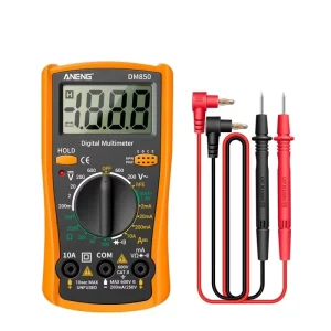 DM850 Digital Multimeter 1999 Counts Professional Automatic AC/DC Voltage Tester Current Ohm Ammeter Detector Tool