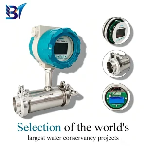 DN50 dn300 RS485 Signal Flow Meter Turbine Water Meter