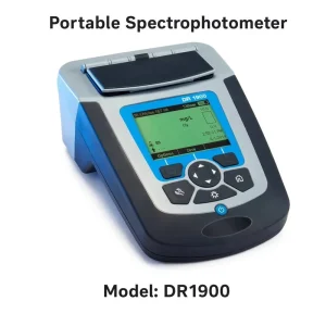 DR1900 Portable Spectrophotometer 340-800nm Handheld Water Colorimeter with 220+ Pre-programmed Methods