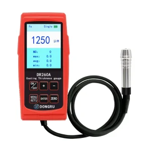 DR260A Galvanized Coating Thickness Gauge Steel Single-Use Rechargeable Instrument
