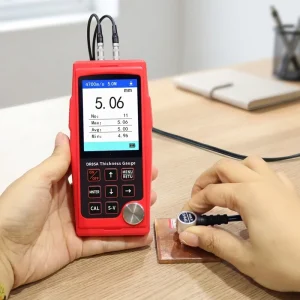 DR85A Ultrasonic Thickness Gauge High Precision Metal Testing (0.1+1%H)mm C Charging Steel Glass Measurement
