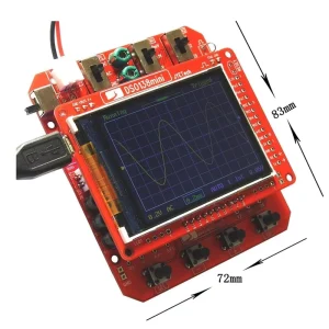 DSO 138 Mini Oscilloscope DIY Handheld Portable USB Digital Storage Oscilloscope
