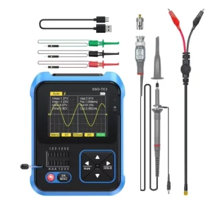 DSO-TC3 Digital Multimeter Transistor Tester Signal Generator 3-in-1 Multifunctional Electronic Tester