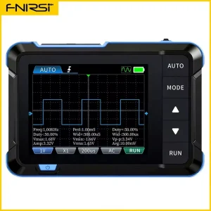 DSO153 2in1 Handheld Oscilloscope DDS Signal Generator Digital Portable Automotive Oscilloscope with 2.8 in TFT Screen