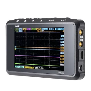 DSO203Mini 4 Channel Digital Oscilloscope Portable Full Color TFT Display 8MHz 72MSa s Logic Analyzer