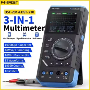 DST 210 19999 Count 3 in 1 Digital Oscilloscope Signal Generator Multimeter 10MHz Bandwidth for Electronic Detection Tool
