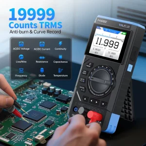 DST-210/DST-201 3-in-1 Digital Multimeter Oscilloscope and Signal Source 19999 Counts 10MHz/1MHz 5MSa/s