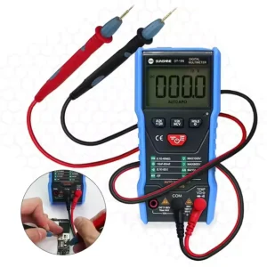 DT-19N Mini Digital Multimeter High Precision Auto Range AC/DC Voltage Current Resistance Capacitance Tester