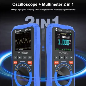 DT-24 PRO Multi Functional 2-in-1 Oscilloscope Multimeter With Digital Display Automatic Sleep AC Voltage Multimeter