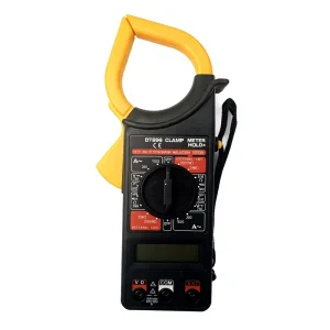 DT 266 Digital Counting Clamp Meter Multi functional Tester Voltage Meter Resistance Meter Current Meter 48mm