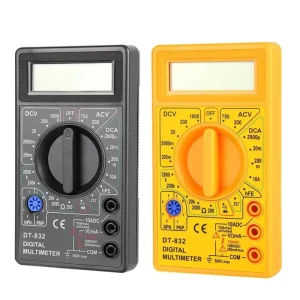 DT-832 Digital Multimeter 1999 Counts AC/DC Amp Volt Ohm Tester Voltmeter Ammeter Multi Meter