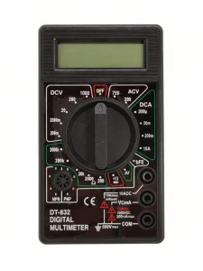 DT 832 High Accuracy (0.5%+3) 4 Digit Compact Digital Multifunctional Tester Voltage Meter Ohmmeter for Industrial Household
