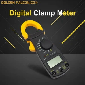 DT3266L Digital Clamp Meter 400A 600V LCD Display Multimeter Multi Functions Professional Electrical Measuring Tool