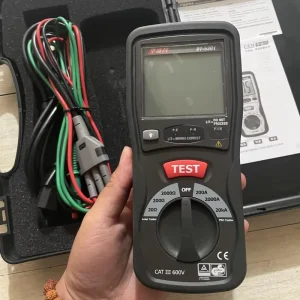 DT5301 Circuit Resistance Tester Meter Loop PSC Tester with 1 Year Warranty