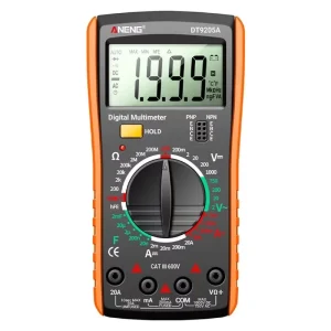 DT9205A-3 LCD High-precision Digital Multimeter Multi-functional Anti-Short Circuit Maintenance Tool