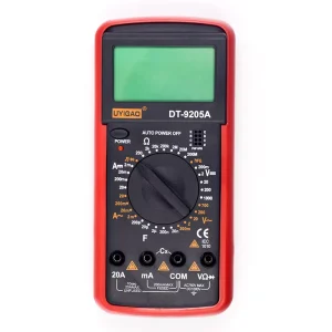 DT9205A Digital Multimeter AC DC Transistor Tester Electrical NCV Test Meter Profesional Analog Auto Range Multimetro