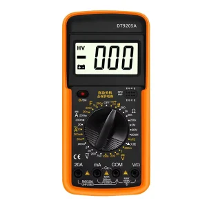 DT9205A Digital Multimeter Electronic Tester for Electrician Repair and Home Use