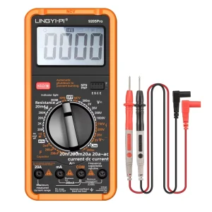 DT9205Pro Digital Multimeter High Precision Anti-burn Electrician Manual Adjustment Digital Display Universal Meter for School