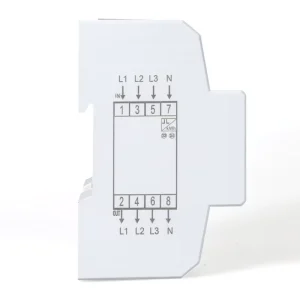 DTS 4P Guide Rail Three Phase Four Wire Electric Energy Meter 380V LCD Display High Power Watt Hour Meter Class 1.0 100A