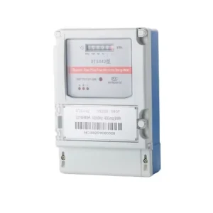 DTS High Accuracy Three Phase 4 Wire Electric Meter 380V DIN Rail Digital Display Industrial Power Monitoring