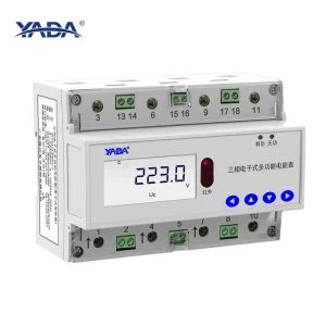DTSD3366D J AC Charging Pile RS485 Interface Modbus Protocol LCD Display Din Rail Mounted Three phase Digital Energy Meter