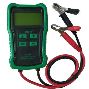 DY220B Digital 12V Car and Motorcycle Battery Tester with 9V Support and Current Measurement