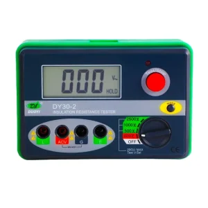 DY30-2 500V 1000V 2500V Volt Megaohm Meter Multimeter Megohmmeter Voltmeter Digital Insulation Resistance Tester