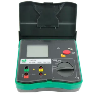 DY4200 Digital Earth Resistance Tester Ground Resistance Meter Range From 0.01 to 2000