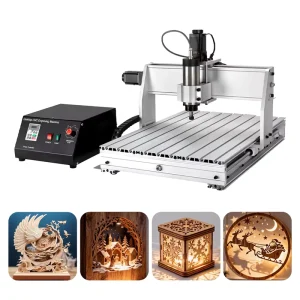 Desktop CNC 6040 Router 3 4 Axis 1500W MACH3 Milling Machine Factory Price Wood Aluminum Engraver OEM Custom