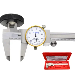 Dial Caliper Measuring Tool Vernier 0 150mm 200mm 300mm 0.02mm Hardened Stainless Steel Dial Calipers