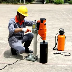 Diamond Core Drill Machine Concrete Core Bore Hole High Accuracy IP55 Protection 220V 1 Year Warranty Equipment Application
