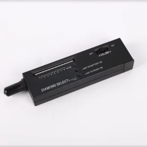 Diamond Hardness Tester Pen Model 2 for Genuine/Fake Jade, Jadeite and Crystal Testing with 60x Magnifying Glass