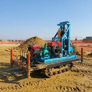Diesel Engine Hydraulic Water Well Drilling Rig for Off Grid Sites