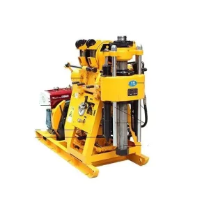 Diesel Hydraulic Core Drilling Rig China Well Drilling Machine with Max 150m Depth Motor Included