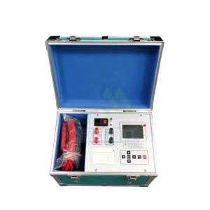 Digital 10A Transformer Winding DC Resistance Tester Micro Ohm Meter Electrical Equipment Grounding SPDA Measurement